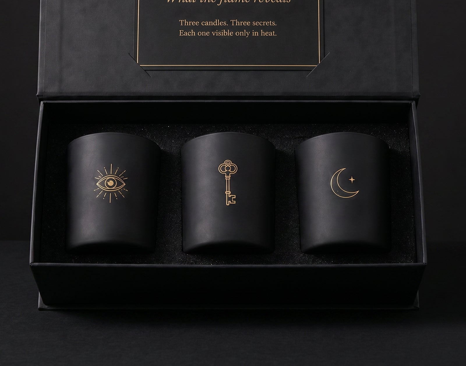 Candle surface reveal detail
